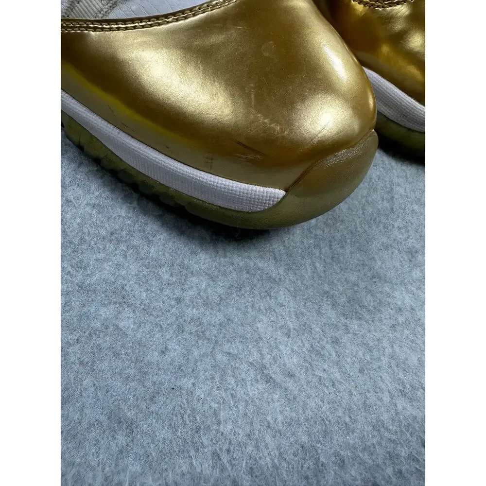 Jordan 11 Retro Low Closing Ceremony Metallic Gold 2016 Mens Size 11 528895-103⁠